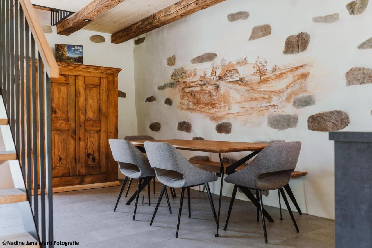 Вілла Ferienhaus Im Schwarzwald Am See "Backhaeusle" Горнберґ Екстер'єр фото